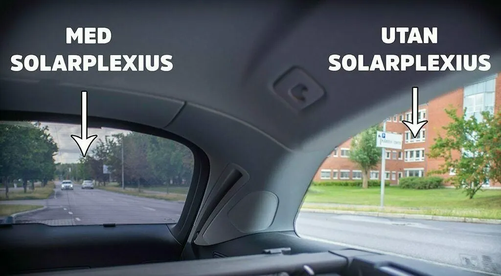 med og uten solskjerming fra solarplexius