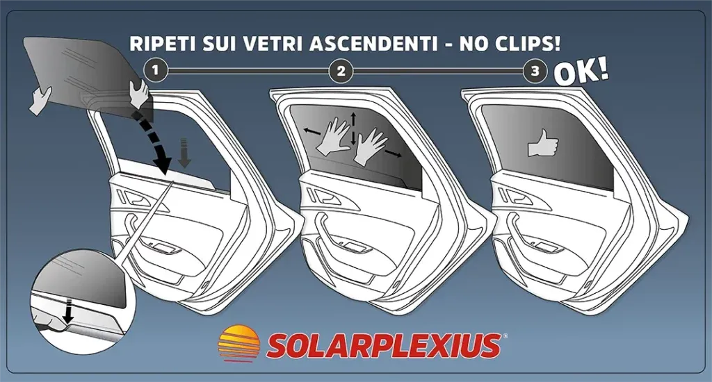 Pannelli oscurati per Fiat MULTIPLA - Solarplexius