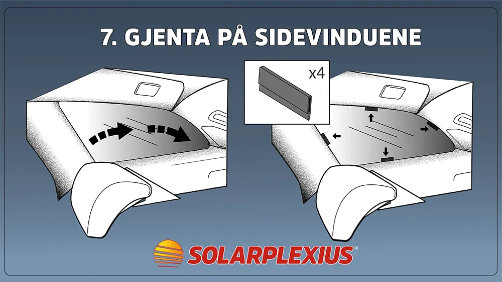 Solarplexius solskjerming montering