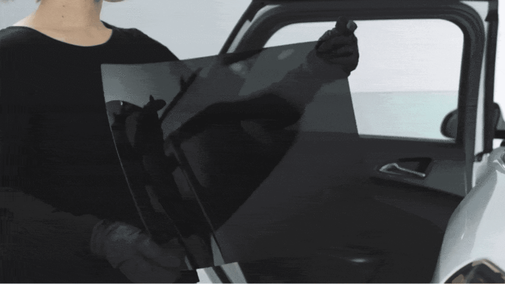 Flexible and easy to attach Solarplexius car tints