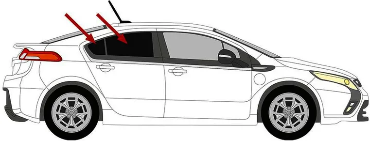 Passgenauer Sonnenschutz für Opel AMPERA - Solarplexius