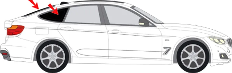 Pare-soleil de voiture pour Bmw 3 GT - Solarplexius