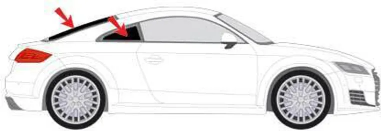 Passgenauer Sonnenschutz für Audi TT - Solarplexius