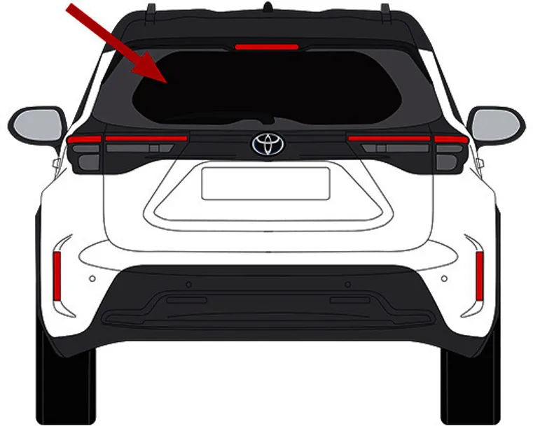 SXCY per Toyota Yaris Cross 2021-2023 Parasole per Parabrezza Auto